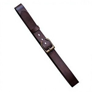 Cinturón Formal de Cuero Vacuno Natural Personalizado para Hombre, Hebilla Cuadrada de Acero, Resistente, 3.8cm de Ancho, 140cm de Largo - Product Image 6