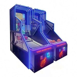 Machine d'arcade de basket-ball à points LED avec écran LCD de 55 pouces, machine de jeu vidéo de basket-ball, fonctionnant avec des pièces de monnaie - Product Image 5