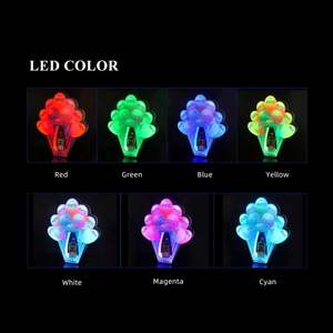 Globo creativo acrílico Led estante de vino botella Led glorificador soporte de exhibición iluminado botella Led presentador glorificador - Product Image 5