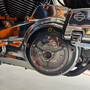 ความชัดเจน5รูดาร์บี้ฝาครอบเวลาสำหรับ Harley Touring Engine M8 Street Glide 2016-2023 - Product Image 6