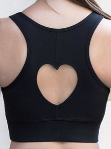 2020 nuovo stile Yoga Sport reggiseno posteriore del mio cuore Sport reggiseno Top Fitness nuovo arrivo Yoga Sport reggiseno per donne abbigliamento da palestra - Product Image 3
