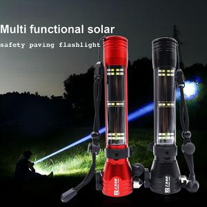 Hot bán đa chức năng năng lượng mặt trời đèn pin an toàn búa và khẩn cấp thoát thiết bị New an ninh & bảo vệ sản phẩm - Product Image 2