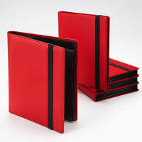Porte-cartes de visite et photos à 9 pochettes, classeur latéral en polypropylène (PP) avec logo sérigraphié, style tendance