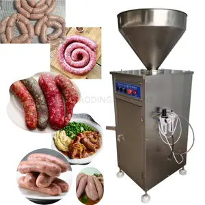 Máquinas domésticas para hacer salchichas y hamburguesas máquina de salchichas línea automática de producción de salchichas