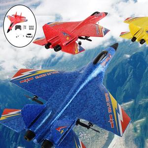 Schlussverkauf Su-27 ferngesteuertes Flugzeug Handwurf-Gyrostabilisator Anti-Fall-Schaum-Glider-Kämpfer Jet-Flugzeug - Product Image 2