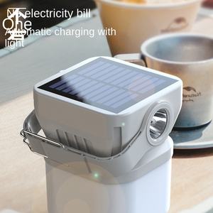 Lampe de camping <span class=keywords><strong>solaire</strong></span> LED rechargeable portable avec éclairage domestique à longue endurance pour <span class=keywords><strong>tente</strong></span> et utilisation d'urgence en plein air - Product Image 5