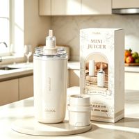 Mini mixeur portable rechargeable USB Ceool pour jus de fruits frais, smoothies et glace pilée