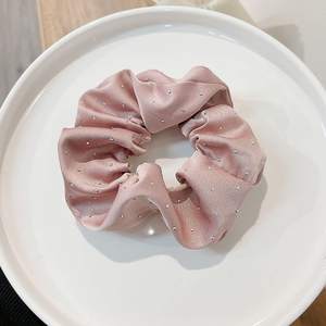 Coletero de satén con diamantes de imitación y pedrería para mujer y niña, con embalaje de cartón, a la moda y brillante - Product Image 5