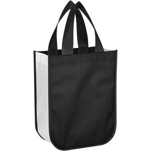 Grocery Custom Eco Laminated Shopping Reusable Non Woven Tote Bag Recyclable Cheap Price Polypropylene Fabric Customized 0.05kg - Product Image 4