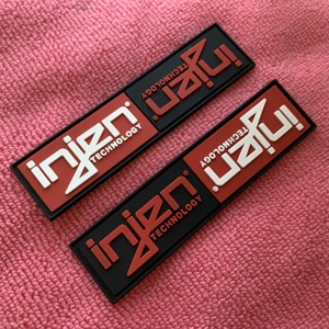 Efecto perfecto de costura en Etiqueta de goma de PVC con símbolo de lavado, Parche de goma de silicona ecológico con canal de costura - Product Image 5