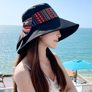 Cappello a secchiello alla moda cappello da pescatore da donna <span class=keywords><strong>Anti</strong></span> sole protettivo <span class=keywords><strong>UV</strong></span>
