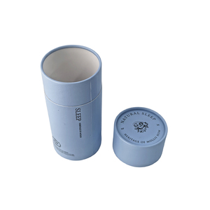 Carton rond personnalisé de différentes tailles boîte d'emballage de thé personnalisée de luxe bouteille d'huile parfumée maison tube de papier bougie boîte ronde - Product Image 4