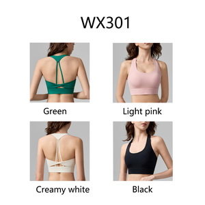 Roregal 2026 Nouveau soutien-gorge de <span class=keywords><strong>sport</strong></span> sexy à col en <span class=keywords><strong>U</strong></span> pour filles avec rembourrage intégré, soutien-gorge de yoga à fort impact, soutien-gorge de <span class=keywords><strong>sport</strong></span> beauté dos nu - Product Image 5