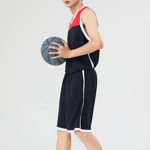 Kaus basket bahan tahan lama hadiah terbaik untuk teman klub seragam basket desain khusus kaus basket - Product Image 6