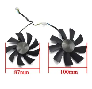 87MM GA92S2H 100MM GAA8S2H GAA8S2U 4pin ventola di raffreddamento per GTX 1060 1070 MINI HA 1080 MINI doppia scheda grafica ventola di raffreddamento