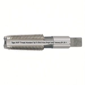 <b>Taps</b> Npt <b>Thread</b> Standard <b>Tap</b> For Blind Holes Straight Teeth Tolerance B1.20.1 - Product Image 2