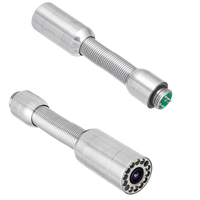 Caméra d'inspection de canalisation 1000TVL CMOS avec objectif 1,8 mm, endoscope industriel, moniteur 7 pouces, câble 20 m, inspection sous-marine portable, carte SD