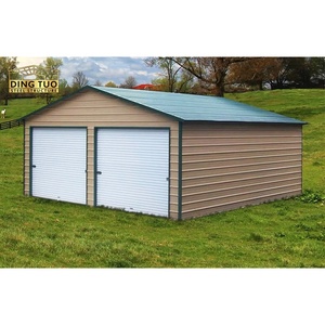 Giá thấp cường độ cao Kết Cấu Thép Nhẹ nhà để xe lưu trữ nhà kho carport khung kim loại cầm tay bền thiết kế miễn phí - Product Image 1