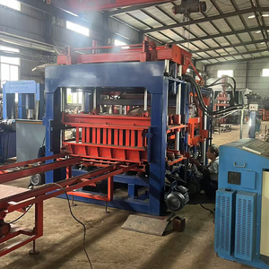 Nhà Máy Qt12-15 trực tiếp thủy lực máy gạch tự động để sản xuất gạch lát đầy màu sắc và gạch rỗng và lề đường - Product Image 1