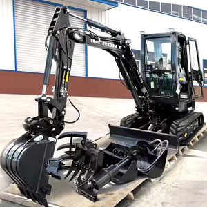 БЕСПЛАТНАЯ ДОСТАВКА Мини-экскаватор 3,5 тонны с двигателем Kubota, сертификатами CE и EPA, гусеничный экскаватор-погрузчик, 1 тонна, 2 тонны, экскаватор для фермерских работ - Product Image 3