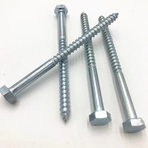 Nhà Sản Xuất Bán Buôn Độ Bền Kéo Cao Mạ Kẽm Thép Carbon Tự Khai Thác Vít Din571 Hexagon Đầu Vít Gỗ - Product Image 5