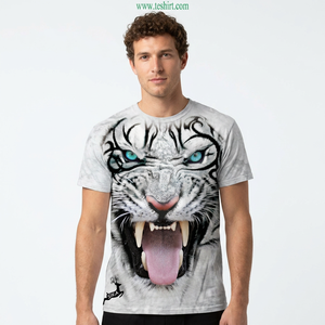 Fabricante OEM, Camiseta Deportiva Sublimada para Hombre, Ropa Deportiva con Estampado 3D Personalizado al por Mayor - Product Image 1