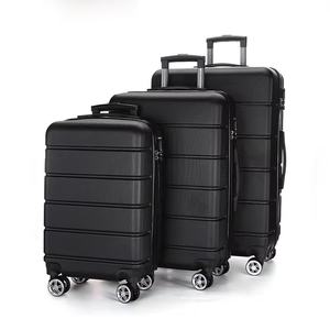 High Quality New Style Men's Travel Luggage <b>Set</b>-3 Pcs Trolley <b>Suitcases</b> <b>Lightweight</b> 4-Wheel From Vietnam - Product Image 1