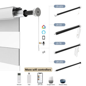 Stores zébrés électriques pour maison intelligente, té<span class=keywords><strong>l</strong></span>écommande, stores automatiques pour fenêtres, chambre <span class=keywords><strong>à</strong></span> coucher, salon - Product Image 3