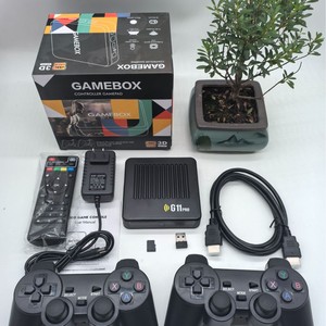 Consola de Videojuegos Retro ZongX G11 Pro 4K, Consola de Juegos Retro para el Hogar con 2 Controles Inalámbricos, Salida HDMI, Más de 100000 Juegos Integrados - Product Image 1