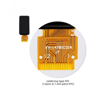 <span class=keywords><strong>1</strong></span>.47 <span class=keywords><strong>inch</strong></span> TFT LCD hiển thị <span class=keywords><strong>Module</strong></span> 172x320 độ phân giải <span class=keywords><strong>12</strong></span> pin 4-Wire SPI giao diện st7798p3 điều khiển IC IPS loại <span class=keywords><strong>LED</strong></span> Đèn nền - Product Image 5