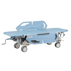 Carro de Transporte de Pacientes con Altura Ajustable de ABS para Hospital, para Uso en Cirugía de Emergencia y Endoscopia - Product Image 2