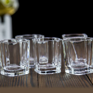 Liquer gelas minum sedikit gelas kecil semangat Vodka wiski gelas untuk Pub Bar klub Tumbler pesta pernikahan OEM ODM pasokan pabrik - Product Image 5