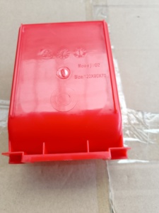 Caja colgante de herramientas de montaje trasero engrosada para protección ESD de supermercado Capacidad de 500g Tornillo de montaje en pared de color personalizable - Product Image 6