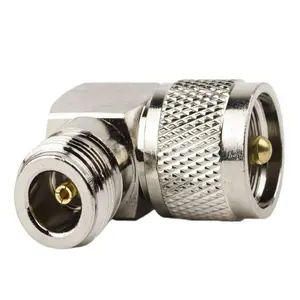 N Male to UHF Female ADAPTOR 4GHZ Right Angle Coaxial Uhf Type Connector Adapter