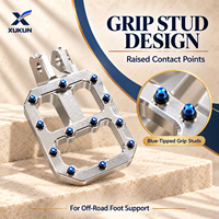 Repose-pieds larges antidérapants en aluminium CNC pour moto tout-terrain Talaria XXX MX3 MX4