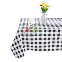 Nappe pvc imperméable à l'eau, impression Offre Spéciale, coton, lin, salle à manger, nappe d'ameublement, tissu 60''X84''