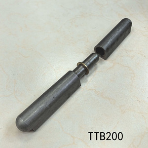 Charnières soudées TTB200, ouverture à 180 degrés, en fer et cuivre, résistantes à la rouille, design industriel - Product Image 5