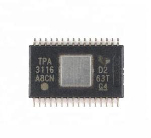 TPA3116D2DAD 28-PowerTSSOP ชิปขยายเสียงแท้ อะไหล่อิเล็กทรอนิกส์ วงจรรวม อุปกรณ์อิเล็กทรอนิกส์ บีโอเอ็ม วงจรพิมพ์แบบติดตั้งบนแผงวงจรพิมพ์ (SMT) PCBA - Product Image 1