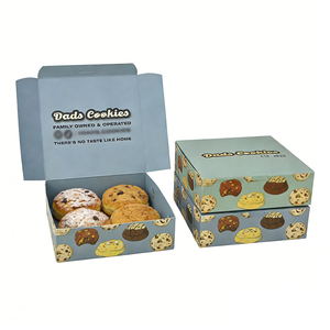 Caja de Regalo Personalizada Moderna para Repostería, Papel de Arte de Grado Alimenticio de 2 mm, para Pasteles, Galletas y Bizcochos - Product Image 1