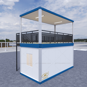 Personalizzabile mobile rapido montaggio prefabbricato casa Flat Pack contenitore casa con wc per il progetto - Product Image 6