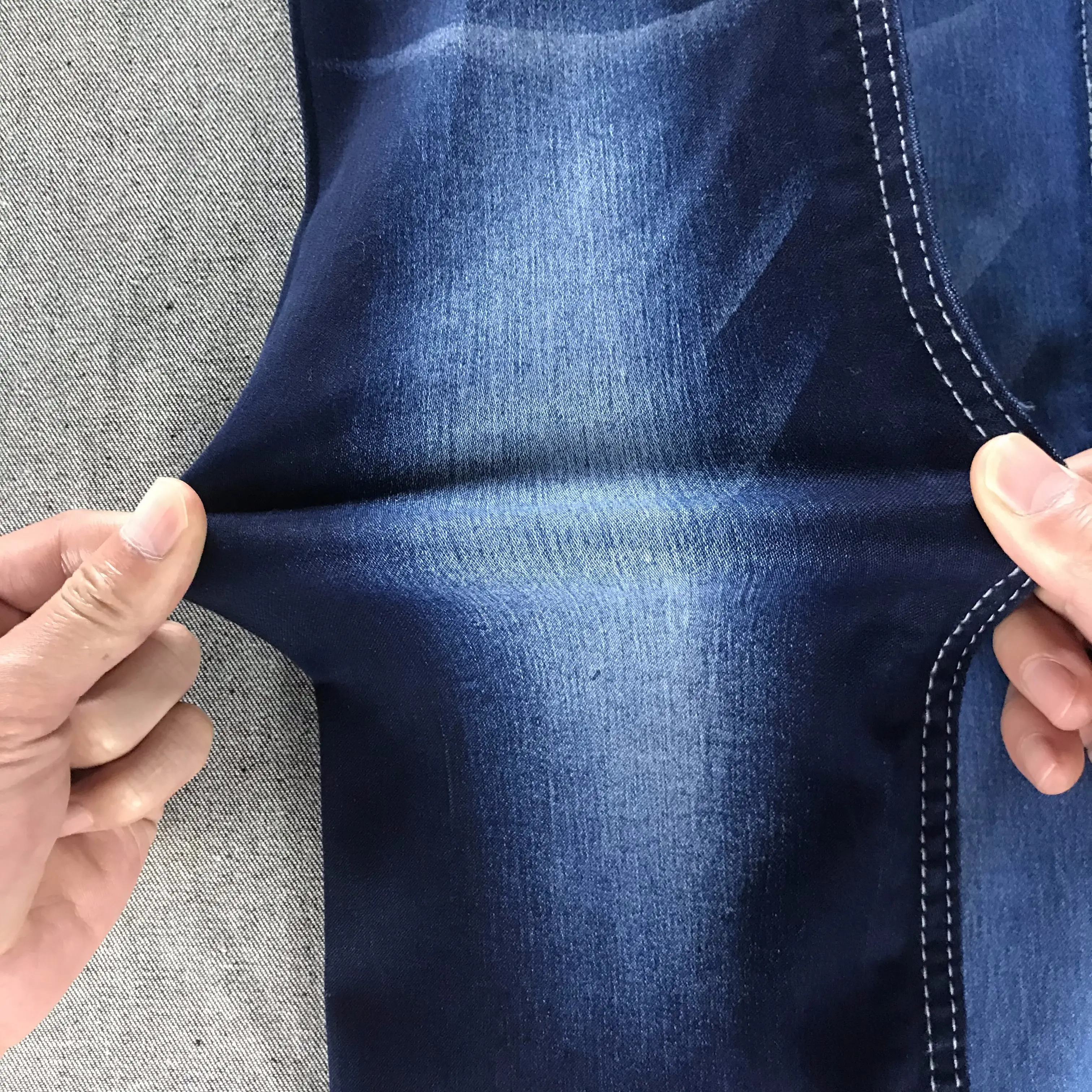 Neuer wettbewerbs fähiger hochwertiger Jeans stoff Denim Stoff Indigo Baumwolle/Polyester/Spandex Denim Stoff