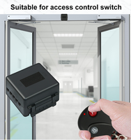 Controlador Receptor RF 315/433 MHz, Corriente Máxima de 10A, Alimentación de 12V CC, Rango de 30-100m, Sistema de Hogar Inteligente, Interruptor de Control Remoto NFC ASK
