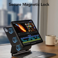 Untuk CA196 Leather Case dengan Keyboard Magnetik untuk iPad 10.9 Inch dan untuk S7/S8/S9 Warna Dapat Disesuaikan