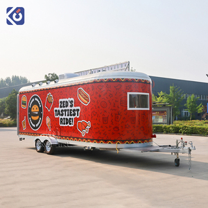 Remorque alimentaire certifiée CE DOT entièrement équipée, camion de café mobile, bar à café de rue avec éclairage LED <span class=keywords><strong>pour</strong></span> l'Europe - Product Image 5