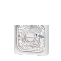 Ventilateur USB compact, portable, silencieux, 3 vitesses, longue durée de vie de la batterie, matériau plastique