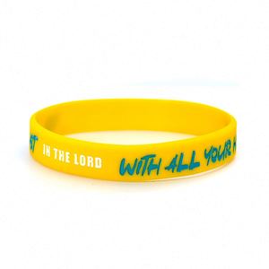 Bracelets en silicone personnalisés avec logo sur le thème de la Bible, inspirés des croyances religieuses, fournitures pour événements et fêtes, décoratifs, promotionnels, en caoutchouc - Product Image 4