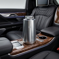 Diffuseur d'arômes portable en aluminium pour voiture, rechargeable, sans eau, diffuseur d'huiles essentielles, double usage voiture et maison, machine à parfum écologique
