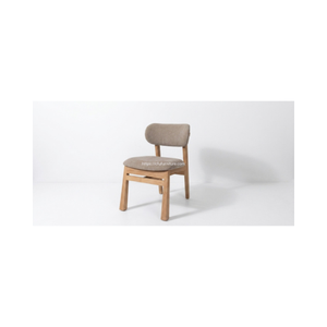 Silla de Comedor Moderna con Asiento Acolchado de Felpa, Diseño Elegante, Estructura Resistente para Interiores, Hogar, Restaurante, Muebles de Comedor - Product Image 1