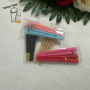 Papel de liar pre-enrollado 1 1/4 tamaño king, de pulpa de madera, con punta de cinta, 109 mm/10 pulgadas, color personalizado - Product Image 4