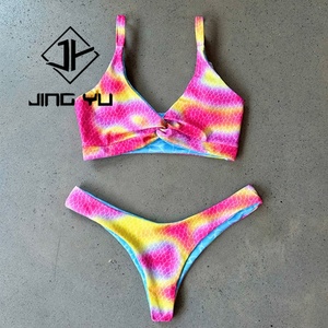 Fabricante de Bikinis, Traje de Baño de Dos Piezas de Nailon Reciclado con Logotipo Personalizado para Mujer - Product Image 4